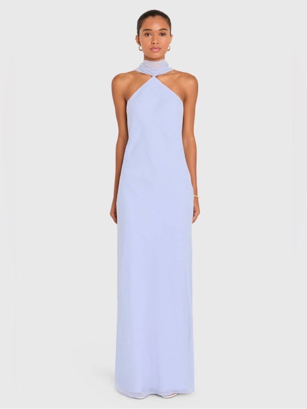 Amanda Uprichard Ashton Maxi Dress in Artic